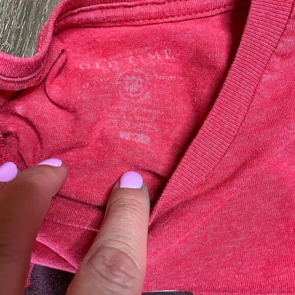 Red Chicago Blackhawks Old Time Hockey T-shirt Mens Size Medium - Picture 4 of 6